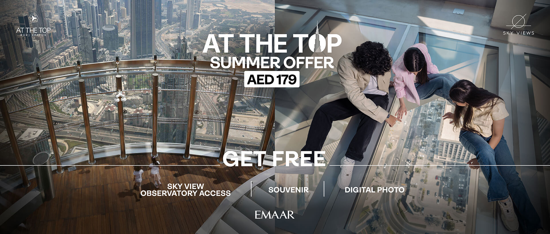 At the Top + Complimentary Sky Views Observatory & Souvenir