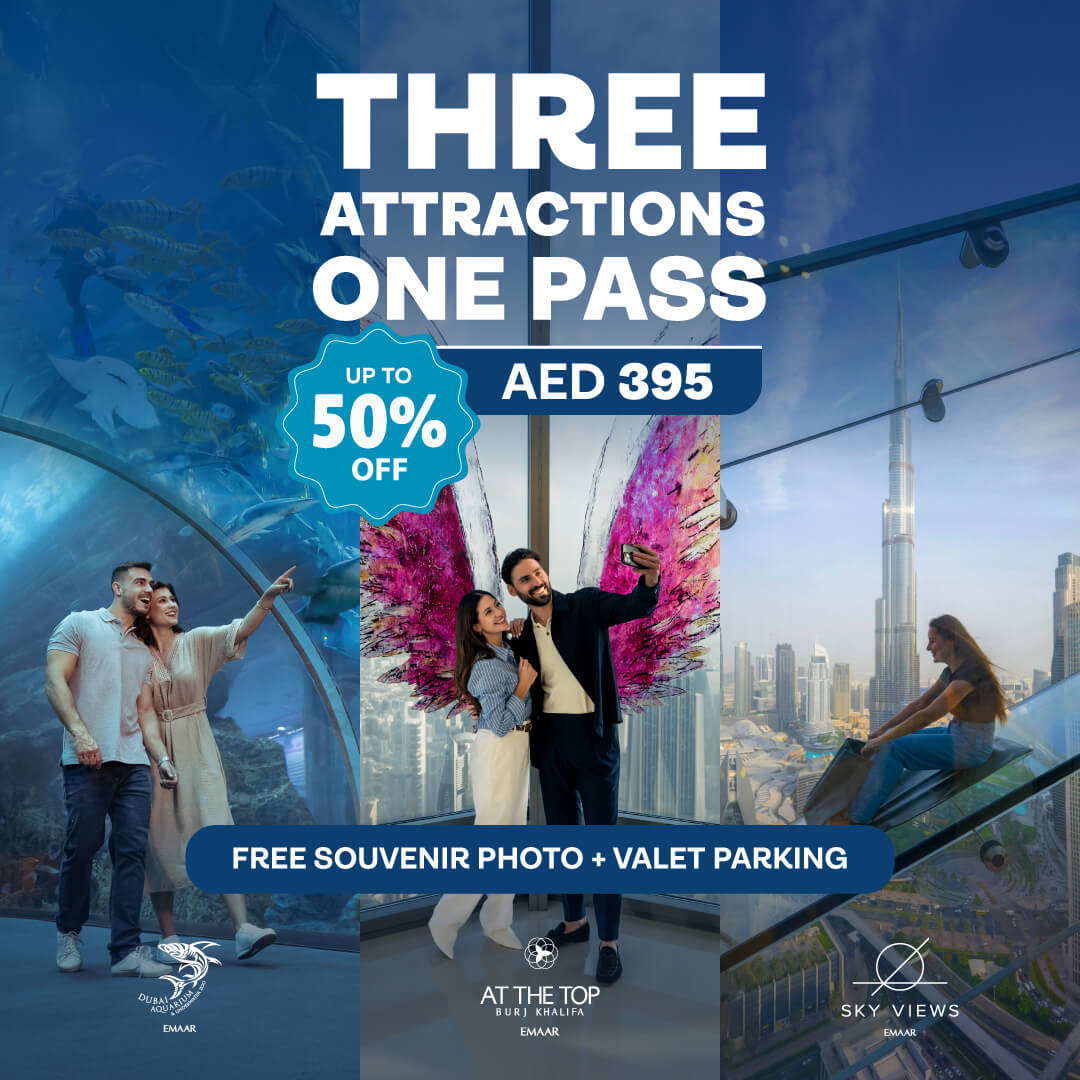 Three Attractions, One Pass